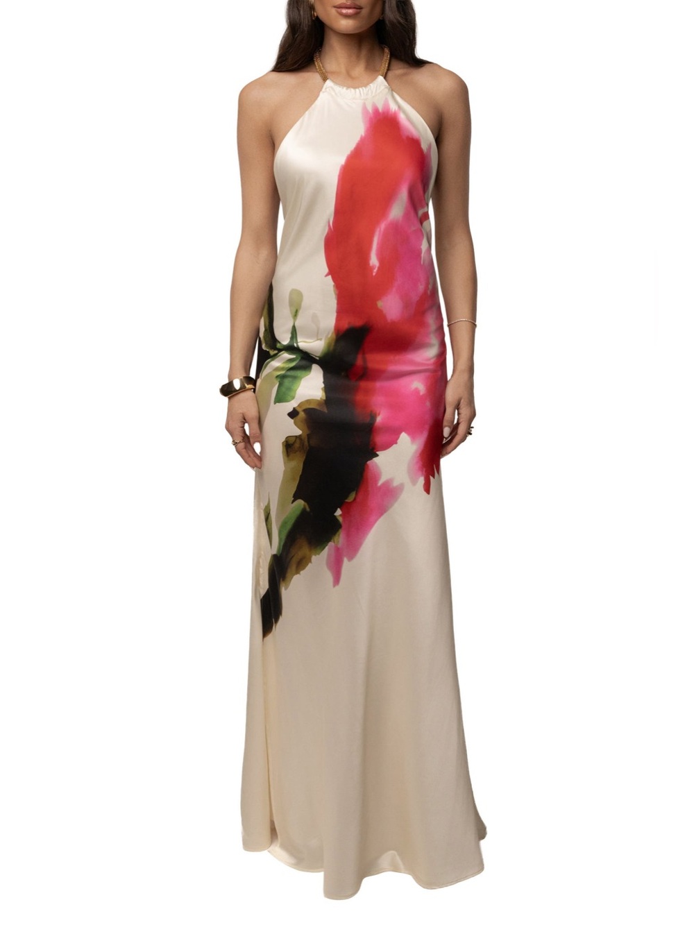 JLUXLABEL Print Audrey Maxi Dress
